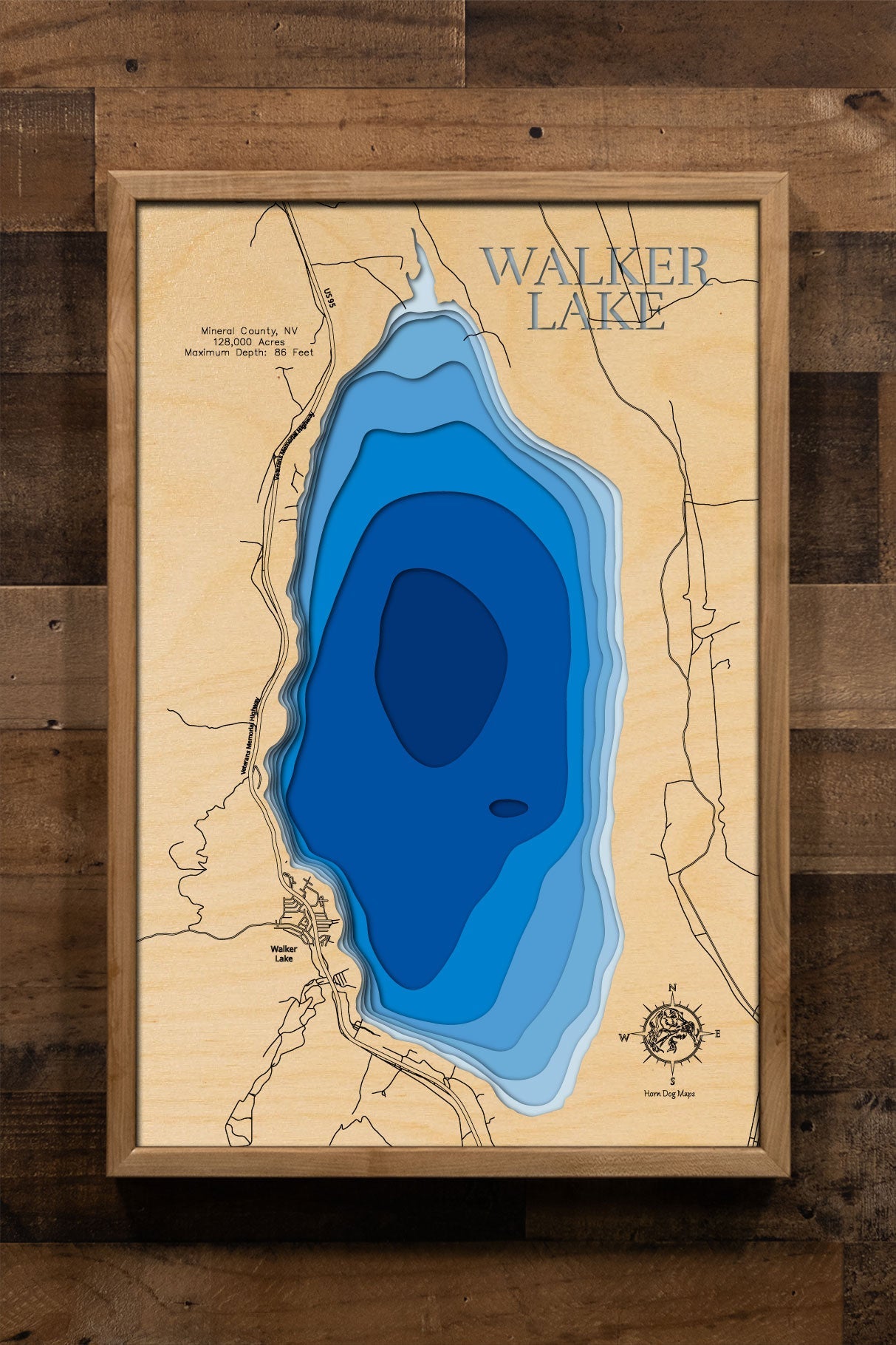Walker Lake in Mineral County, Nevada