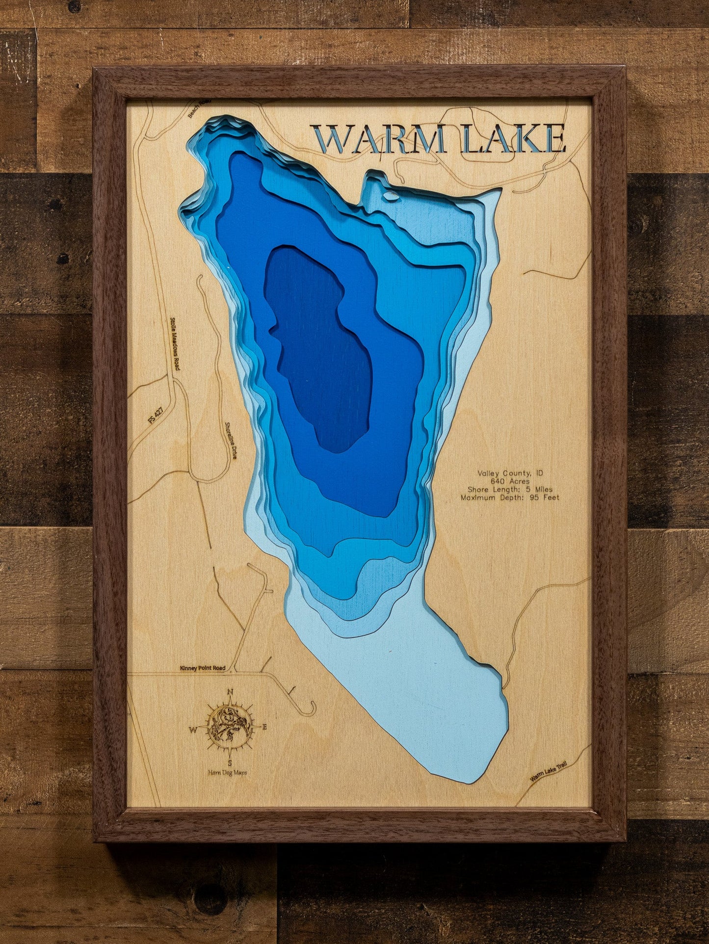 Warm Lake in Valley County, Idaho