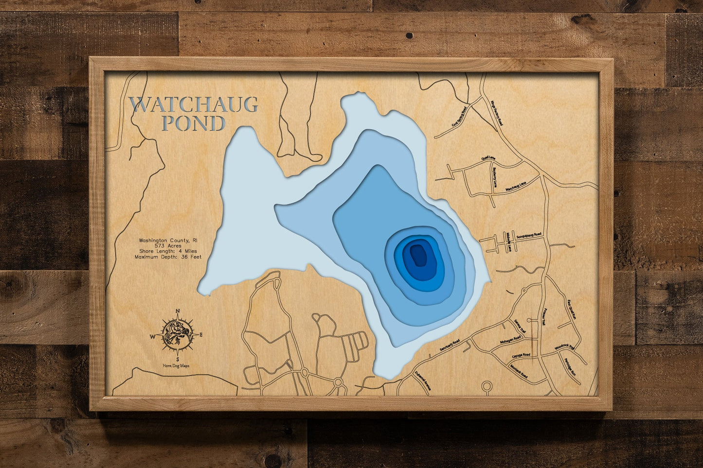Watchaug Pond in Washington County, Rhode Island
