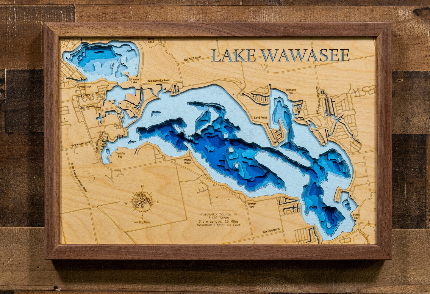 Lake Wawasee in Kosciusko County, Indiana