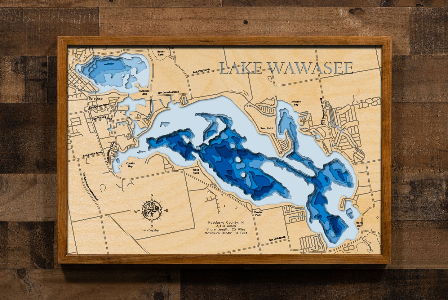 Lake Wawasee in Kosciusko County, Indiana