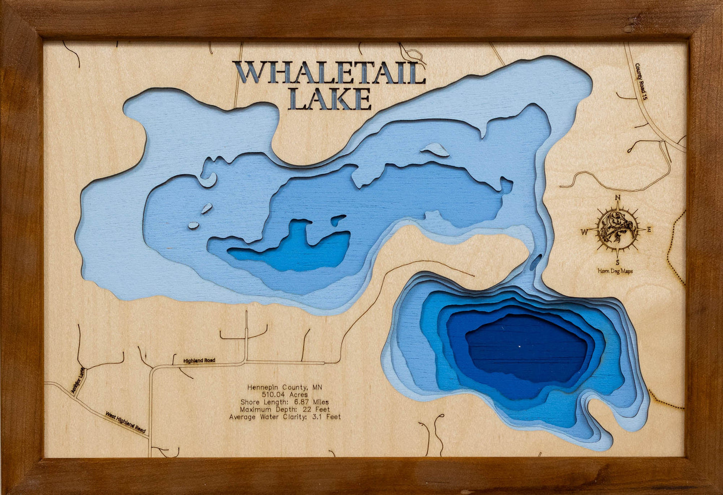 Whaletail Lake in Hennepin County, Minnesota