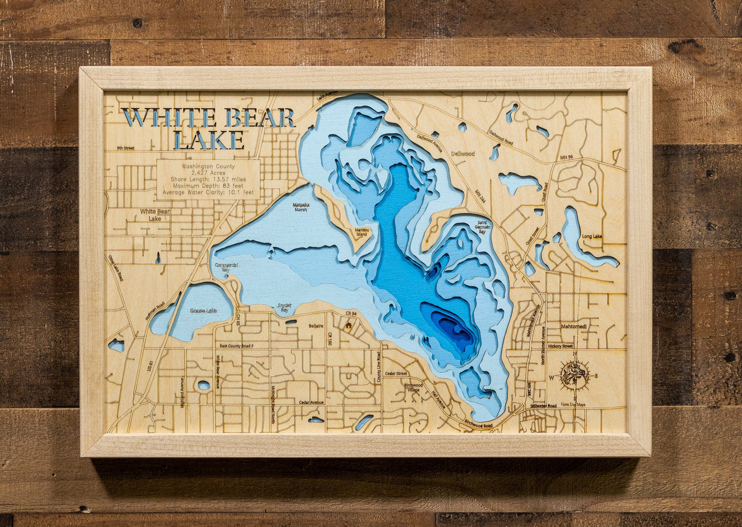 White Bear Lake in Washington County, Minnesota