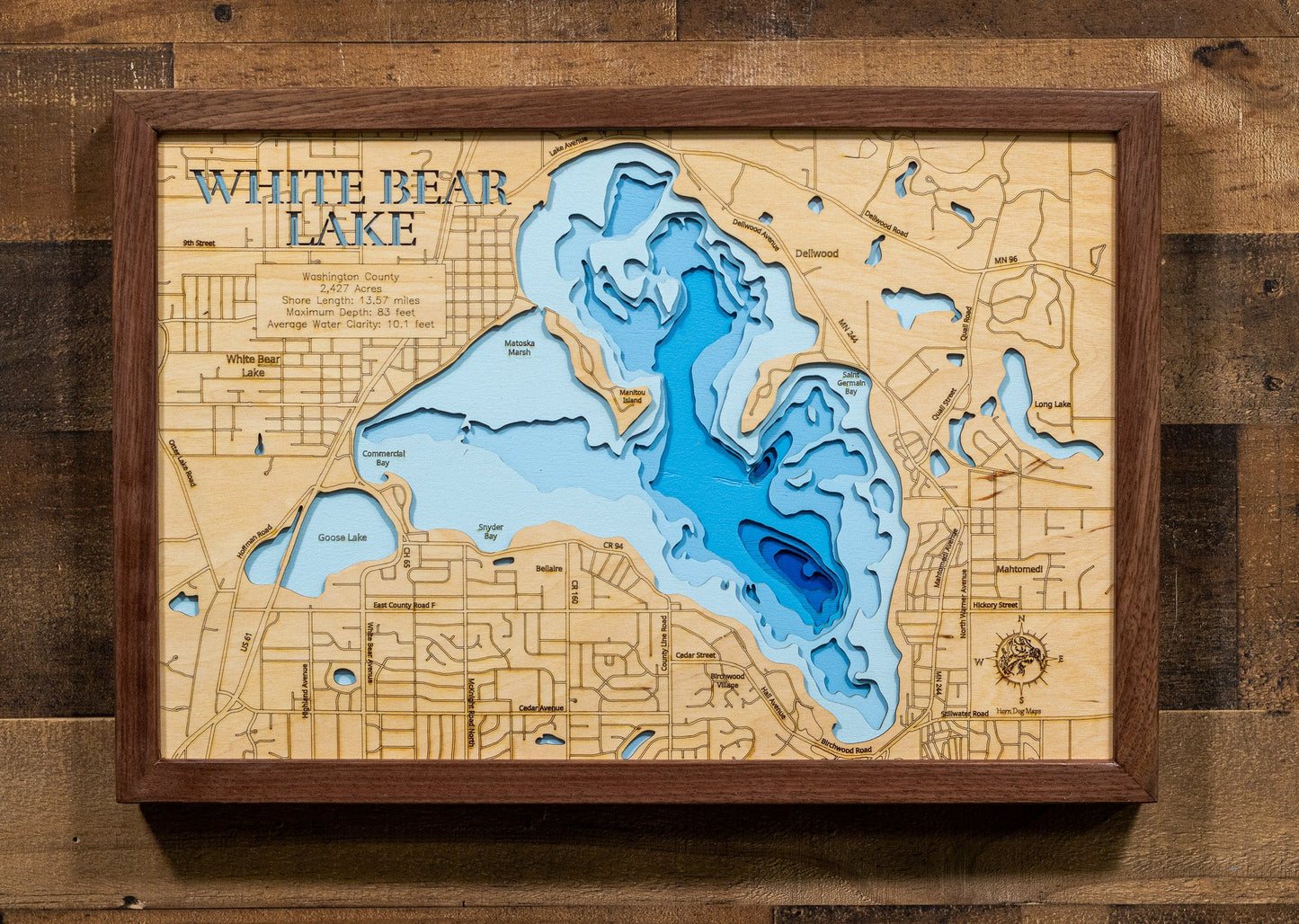 White Bear Lake in Washington County, Minnesota