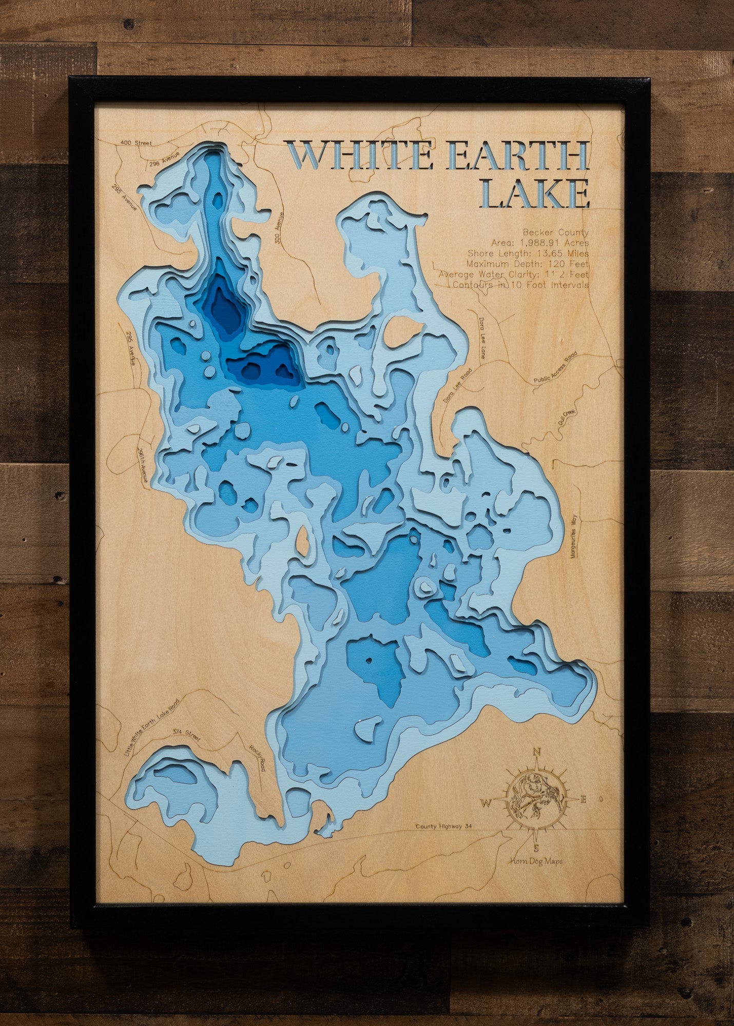 White Earth Lake in Becker County, Minnesota