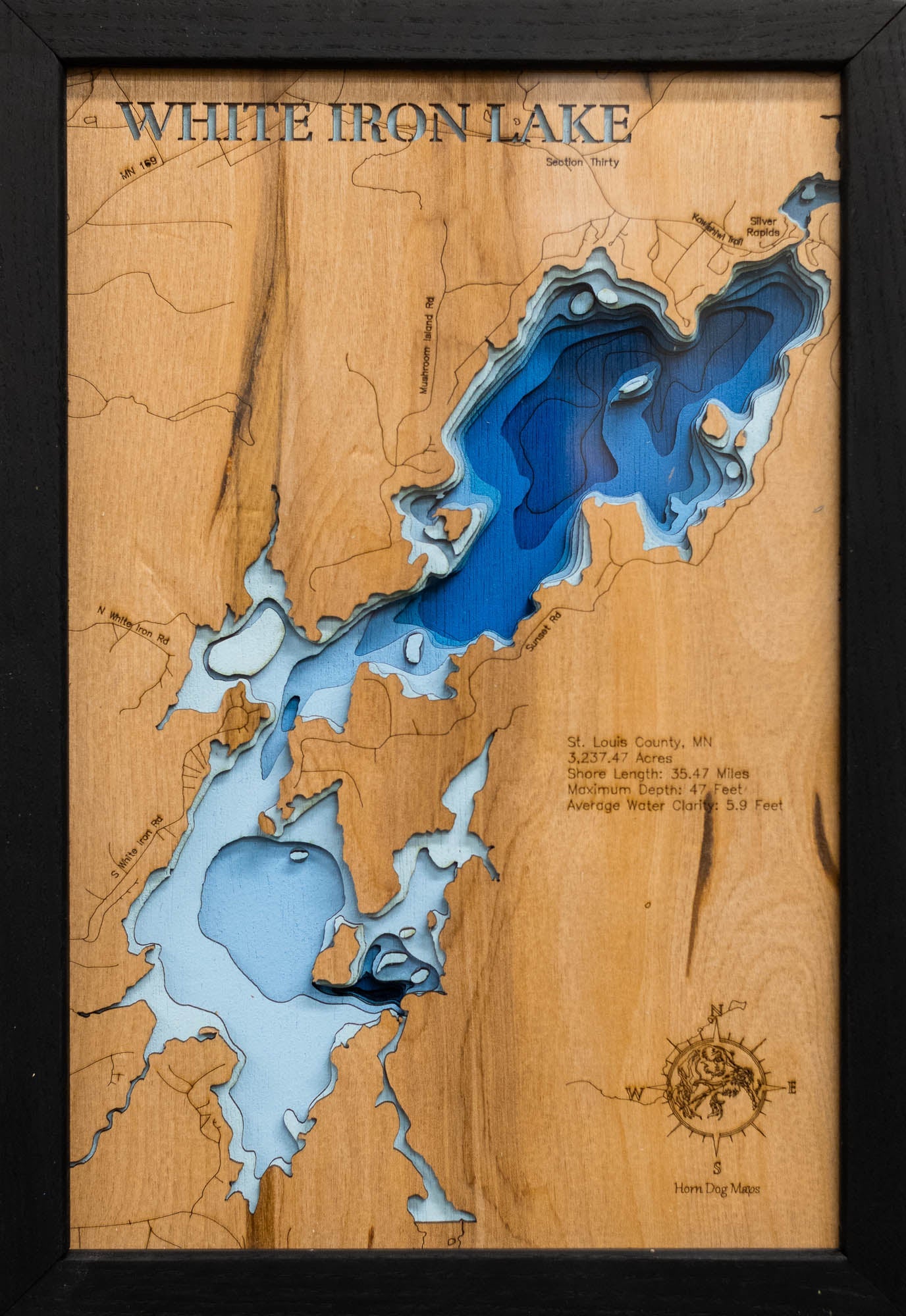 White Iron Lake in St. Louis County, Minnesota