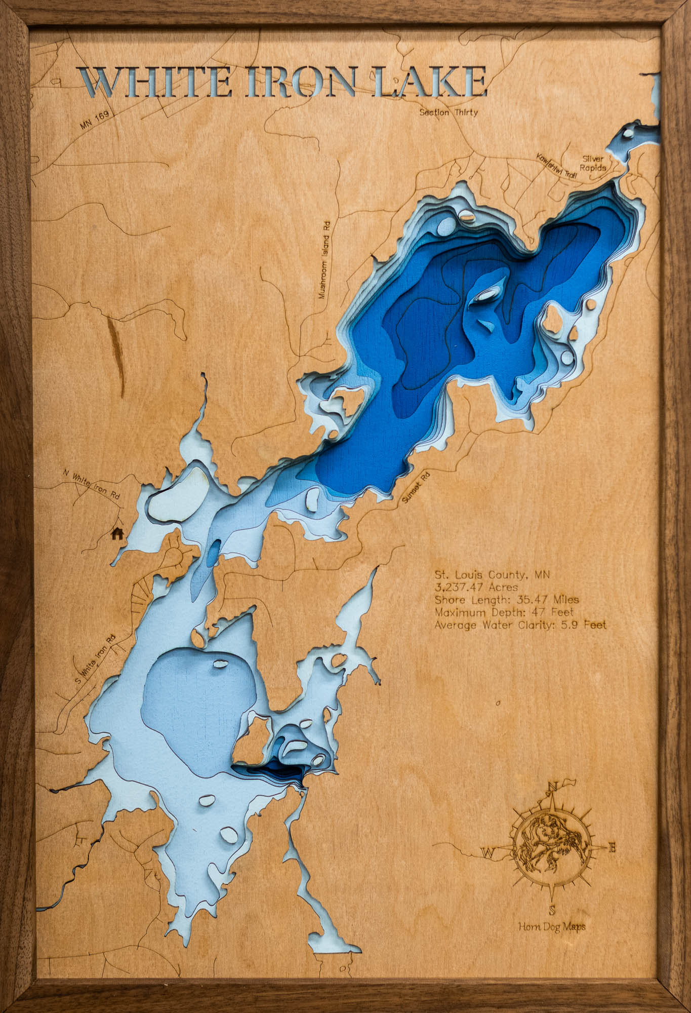 White Iron Lake in St. Louis County, Minnesota