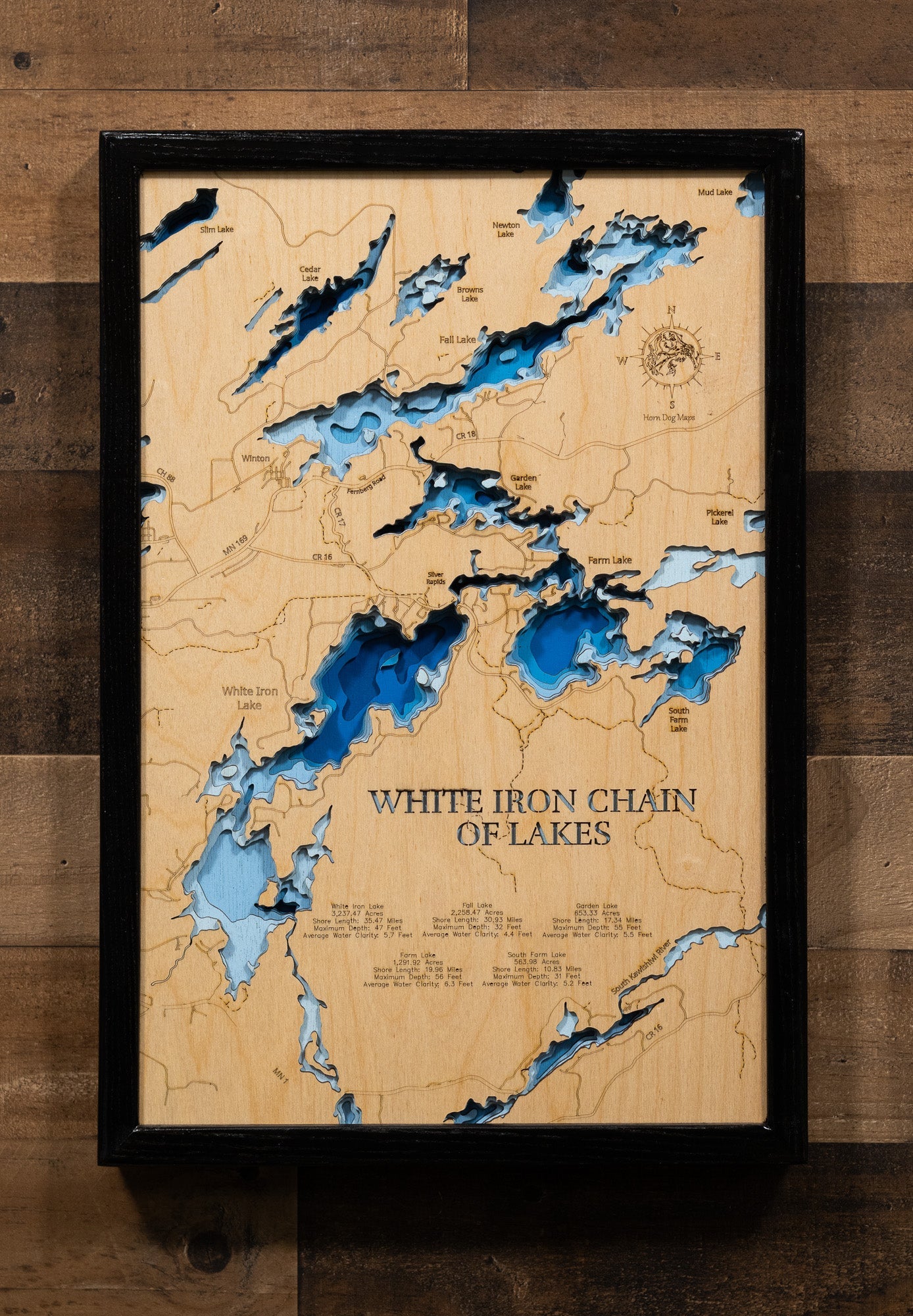 White Iron Chain of Lakes in Lake County, Minnesota