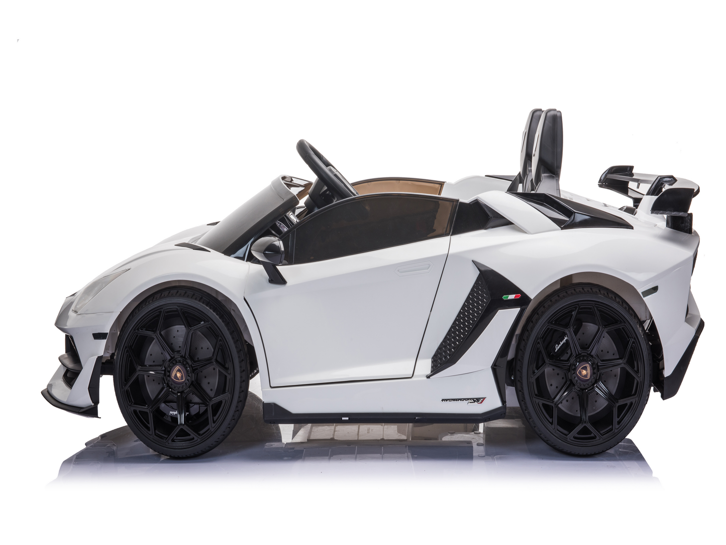 2 Seater Lamborghini Aventador RC Ride On Car For Children W/Magic Cars® Wireless Parental Control
