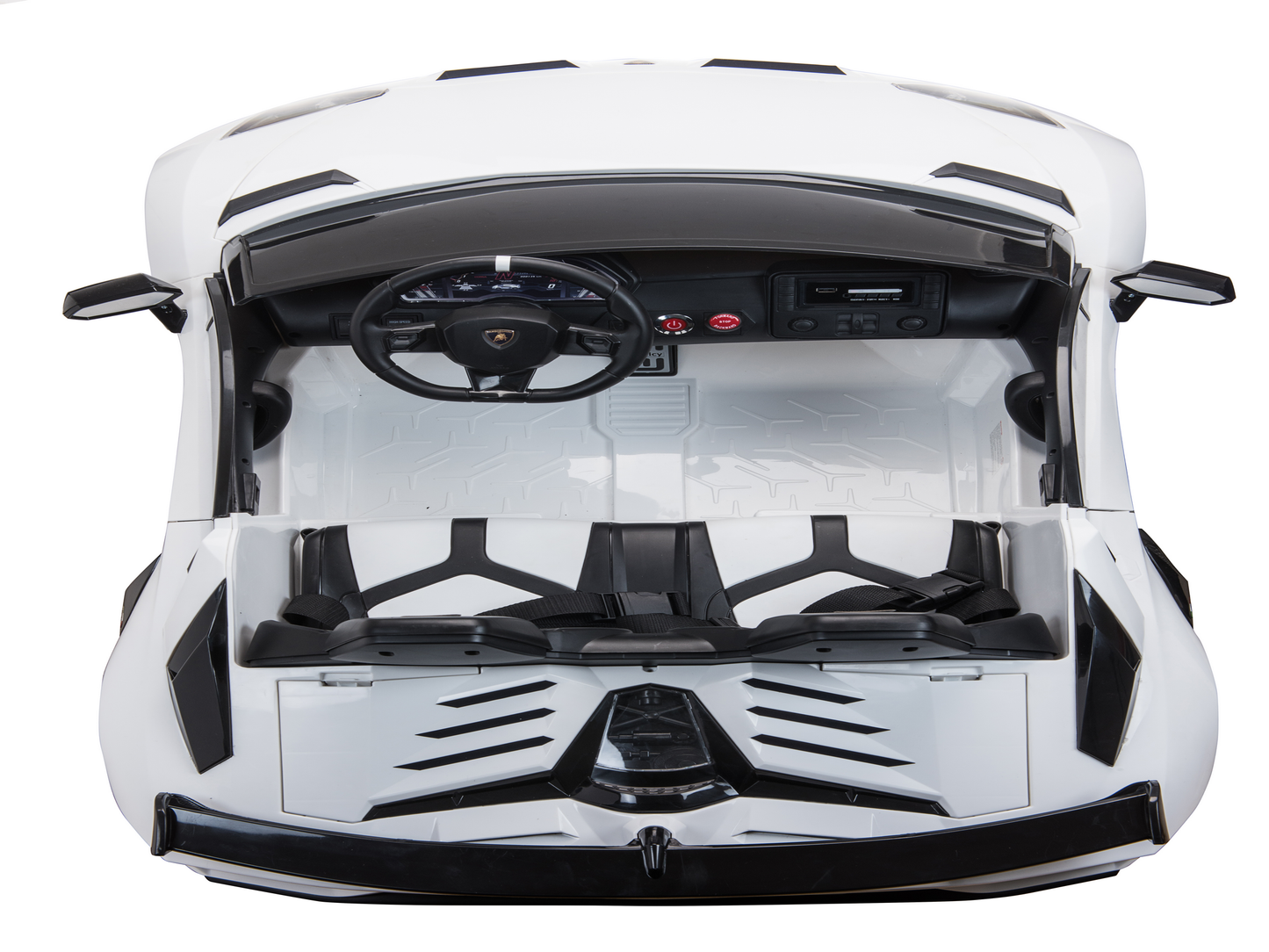 2 Seater Lamborghini Aventador RC Ride On Car For Children W/Magic Cars® Wireless Parental Control