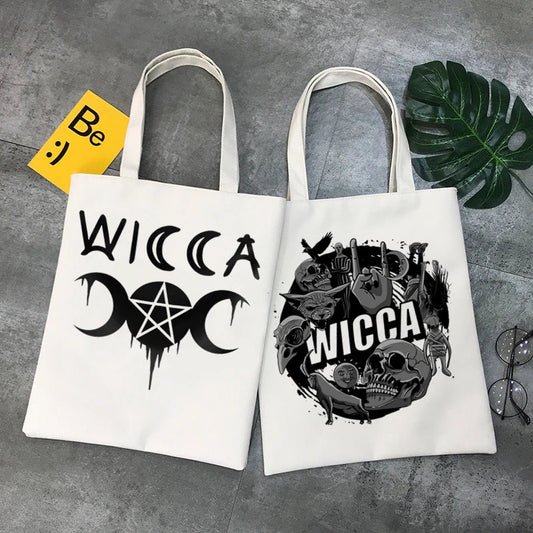 White Witch Tote Bags