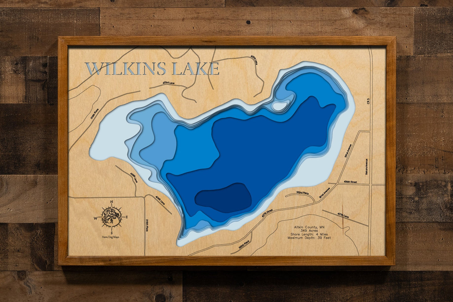 Wilkins Lake in Aitkin County, Minnesota