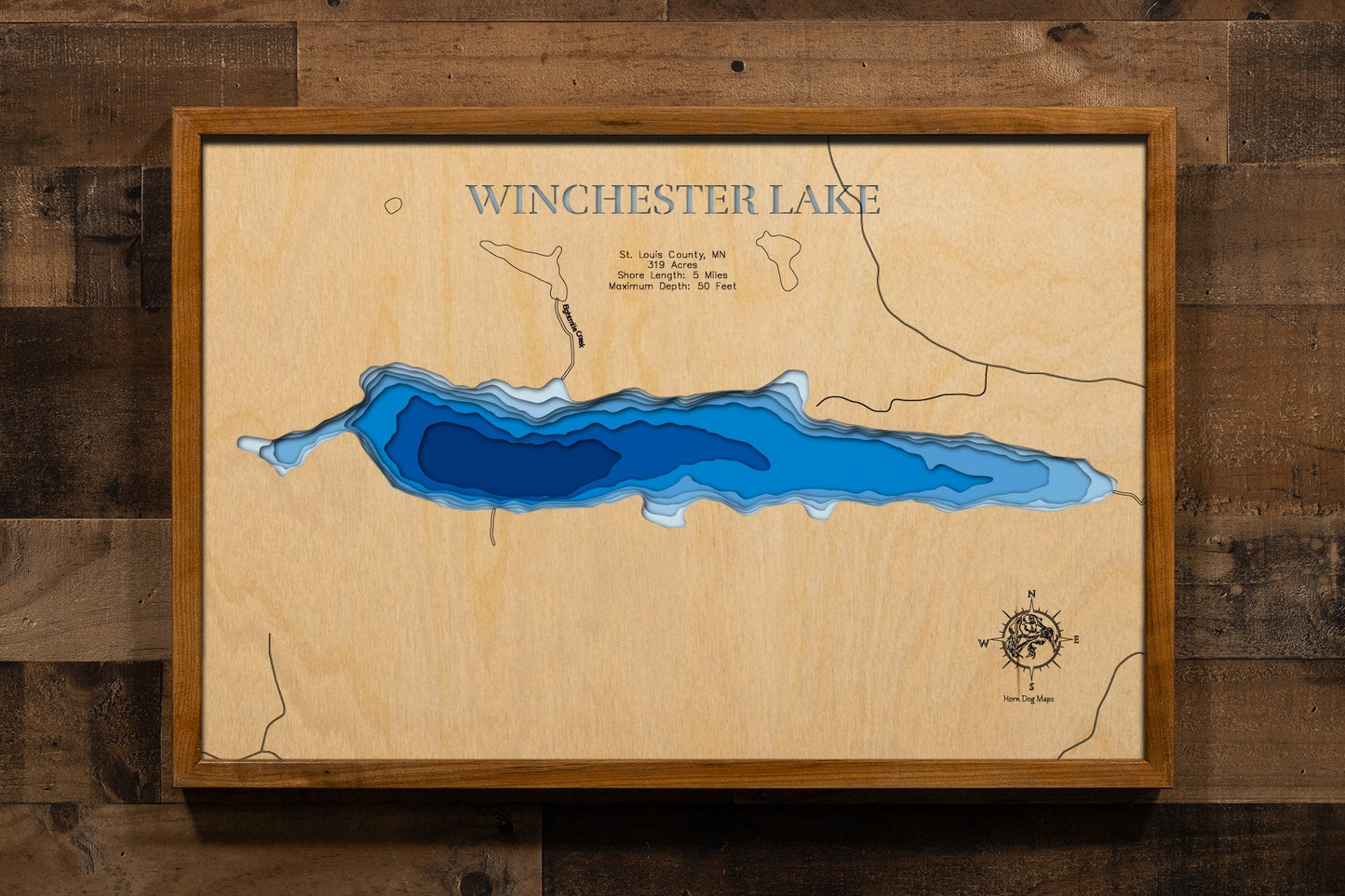Winchester Lake in St. Louis County, Minnesota