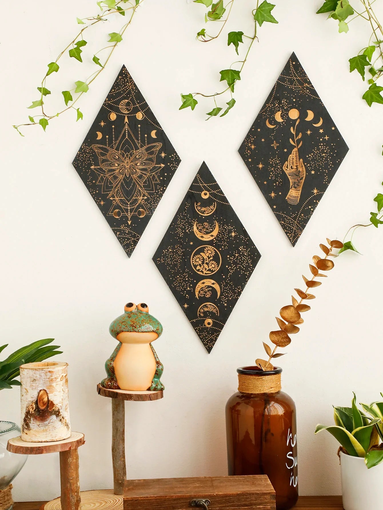 Moon Phase Wall Plaques