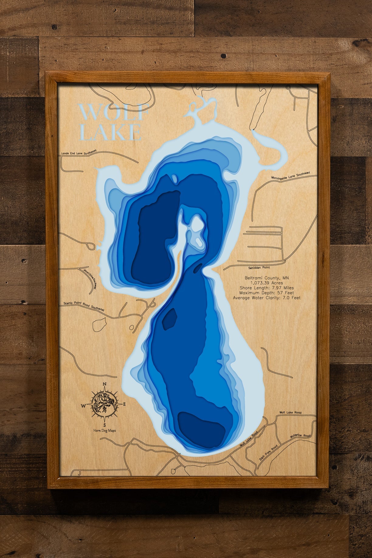 Wolf Lake in Beltrami County, Minnesota