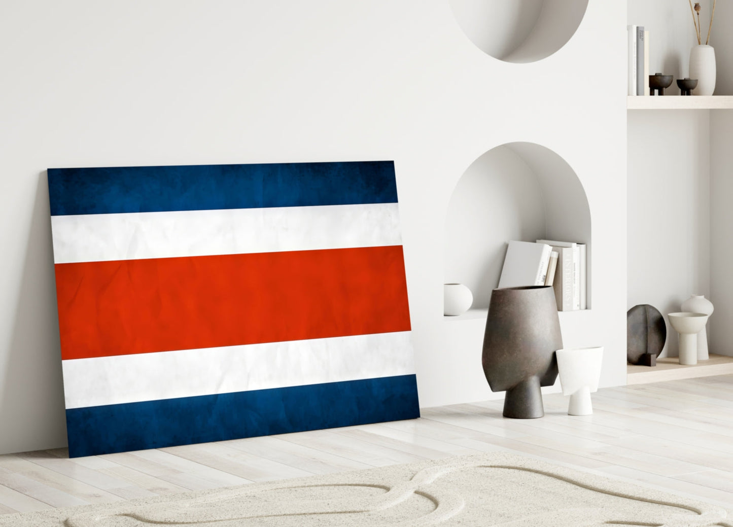 Vibrant Flag Wall Art Glass Wall Art