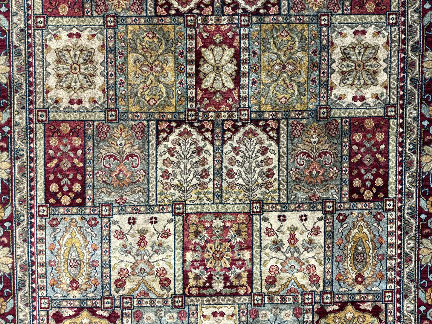 Karastan Rug 5.9 x 9 Antique Legends Bakhtiyari#2200-202, Karastan Area Rug, Wool Pile Vintage Karastan Carpet