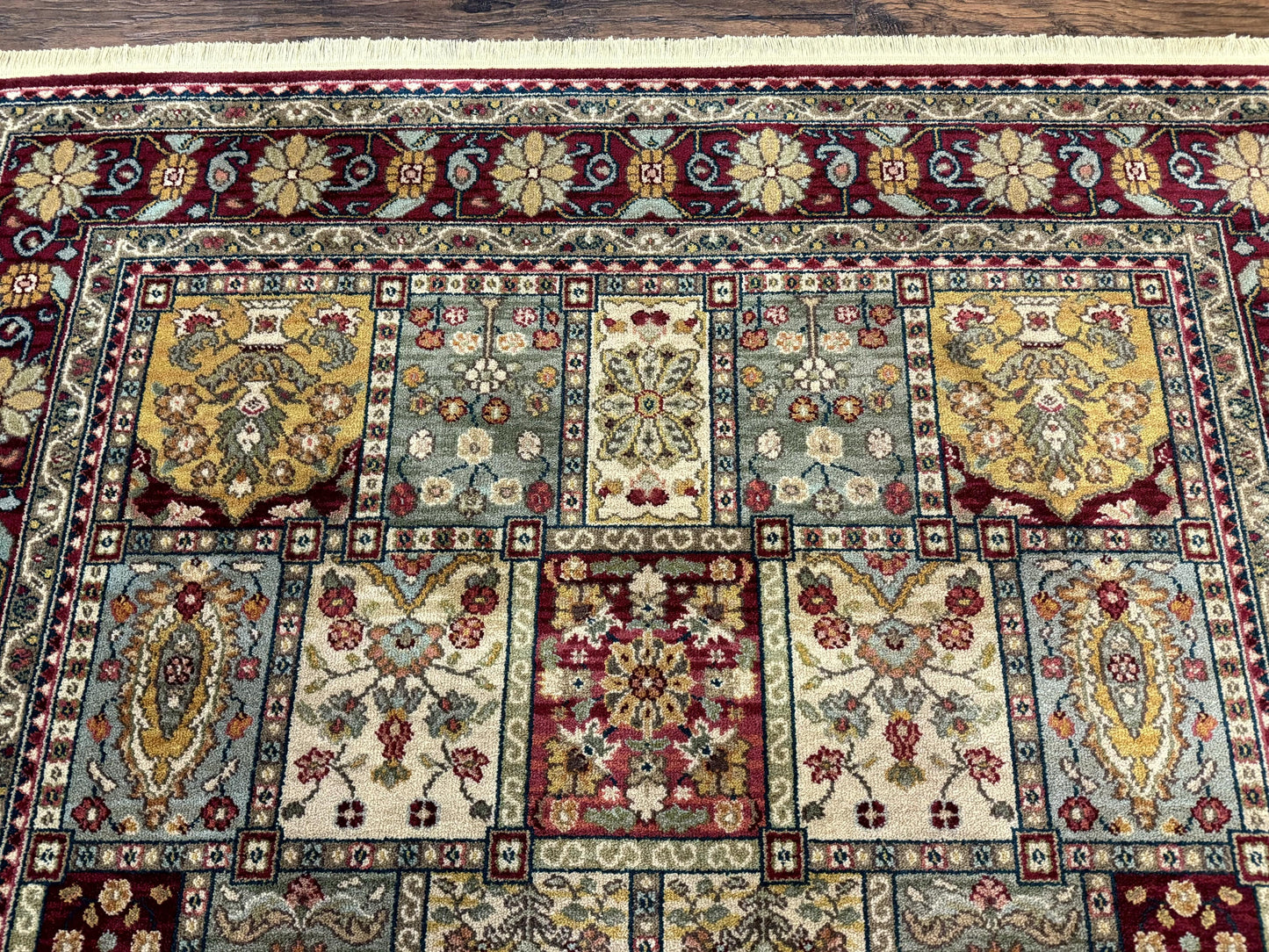 Karastan Rug 5.9 x 9 Antique Legends Bakhtiyari#2200-202, Karastan Area Rug, Wool Pile Vintage Karastan Carpet
