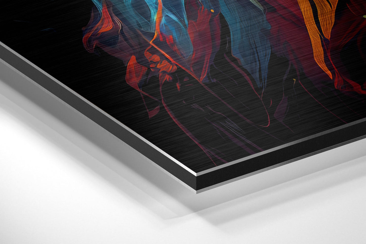 Lion Brushed Aluminum Dibond Wall Art