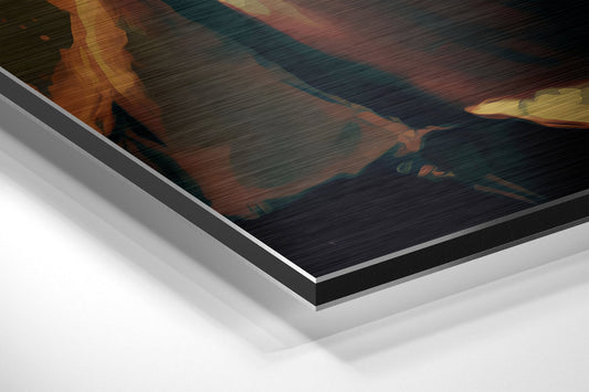 Fight Club Brushed Aluminum Dibond Wall Art