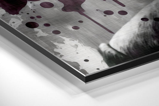 Joker Brushed Aluminum Dibond Wall Art