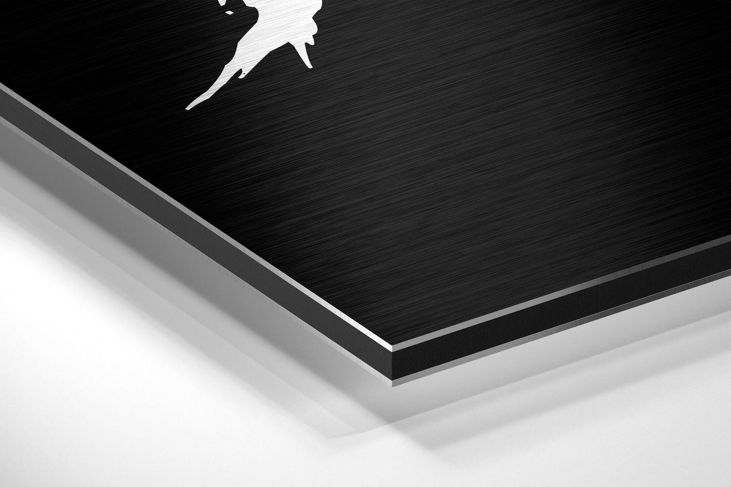 Get Shit Done Brushed Aluminum Dibond Wall Art