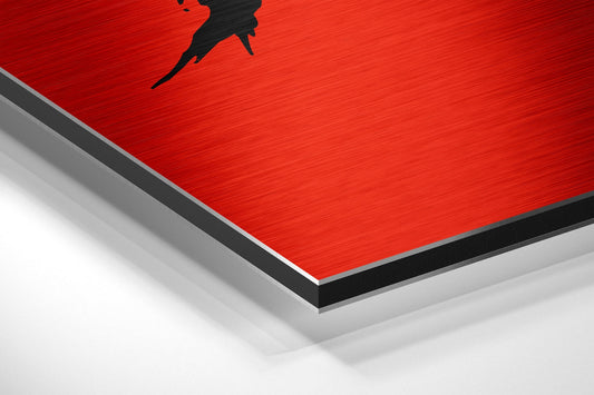 Get Shit Done Brushed Aluminum Dibond Wall Art