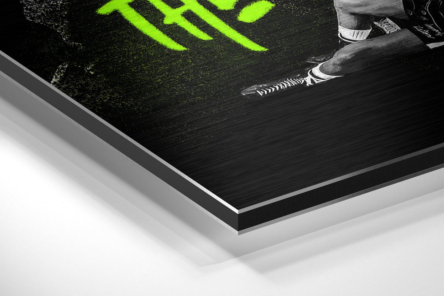 Muhammad Ali Brushed Aluminum Dibond Wall Art
