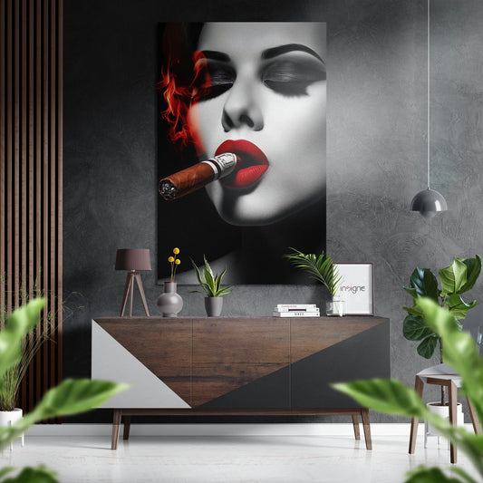 Cuban Brushed Aluminum Dibond Wall Art
