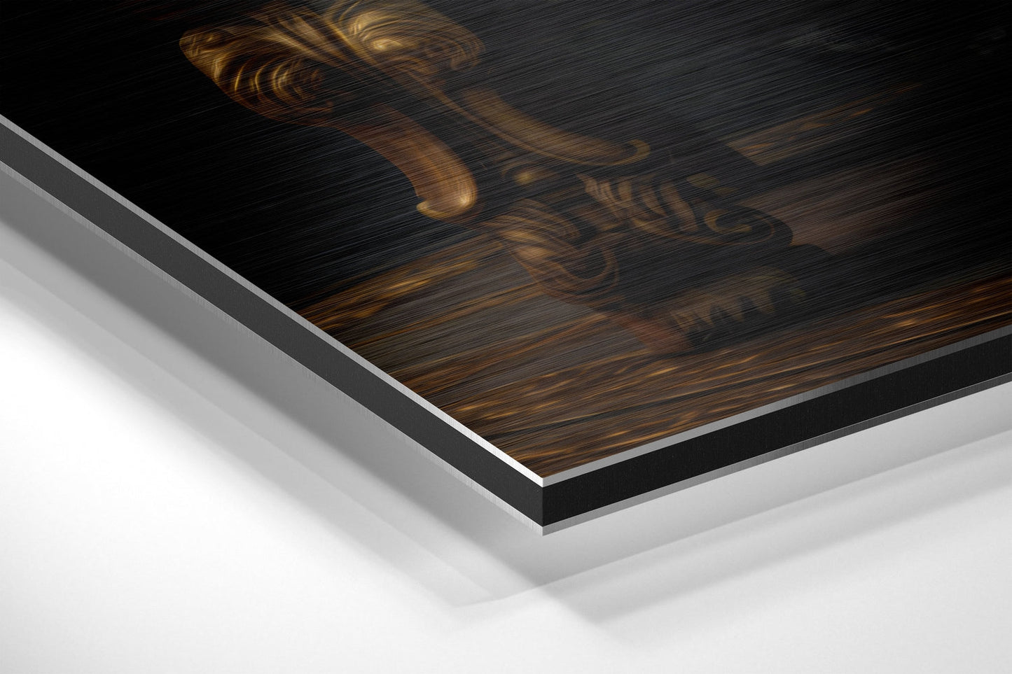 Elvis in Throne Brushed Aluminum Dibond Wall Art