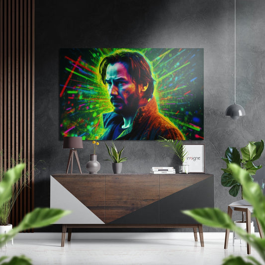 John Wick Brushed Aluminum Dibond Wall Art