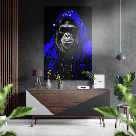 Age of Apes Brushed Aluminum Dibond Wall Art