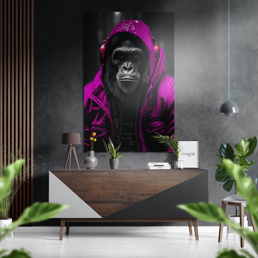 Age of Apes Brushed Aluminum Dibond Wall Art