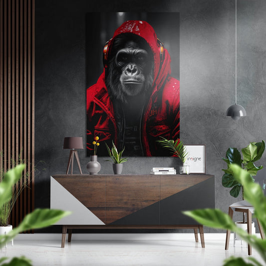 Age of Apes Brushed Aluminum Dibond Wall Art