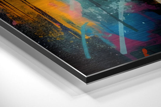 Face of Her Brushed Aluminum Dibond Wall Art