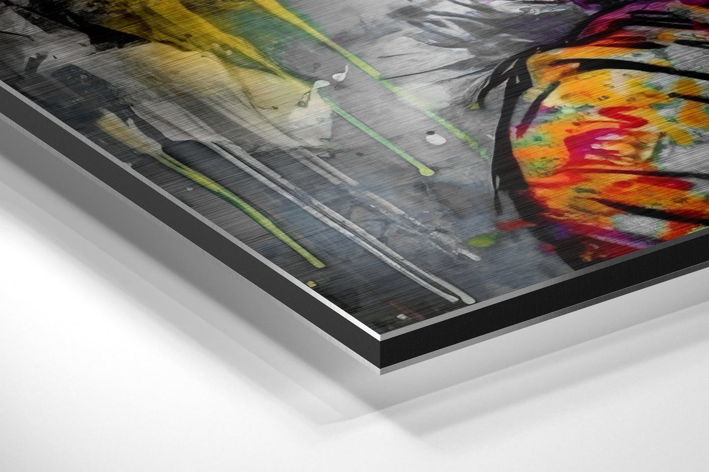 Face of Her Brushed Aluminum Dibond Wall Art