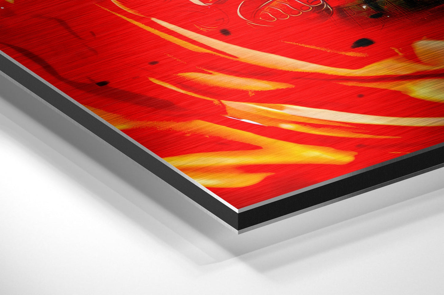Naruto - Might Guy Brushed Aluminum Dibond Wall Art