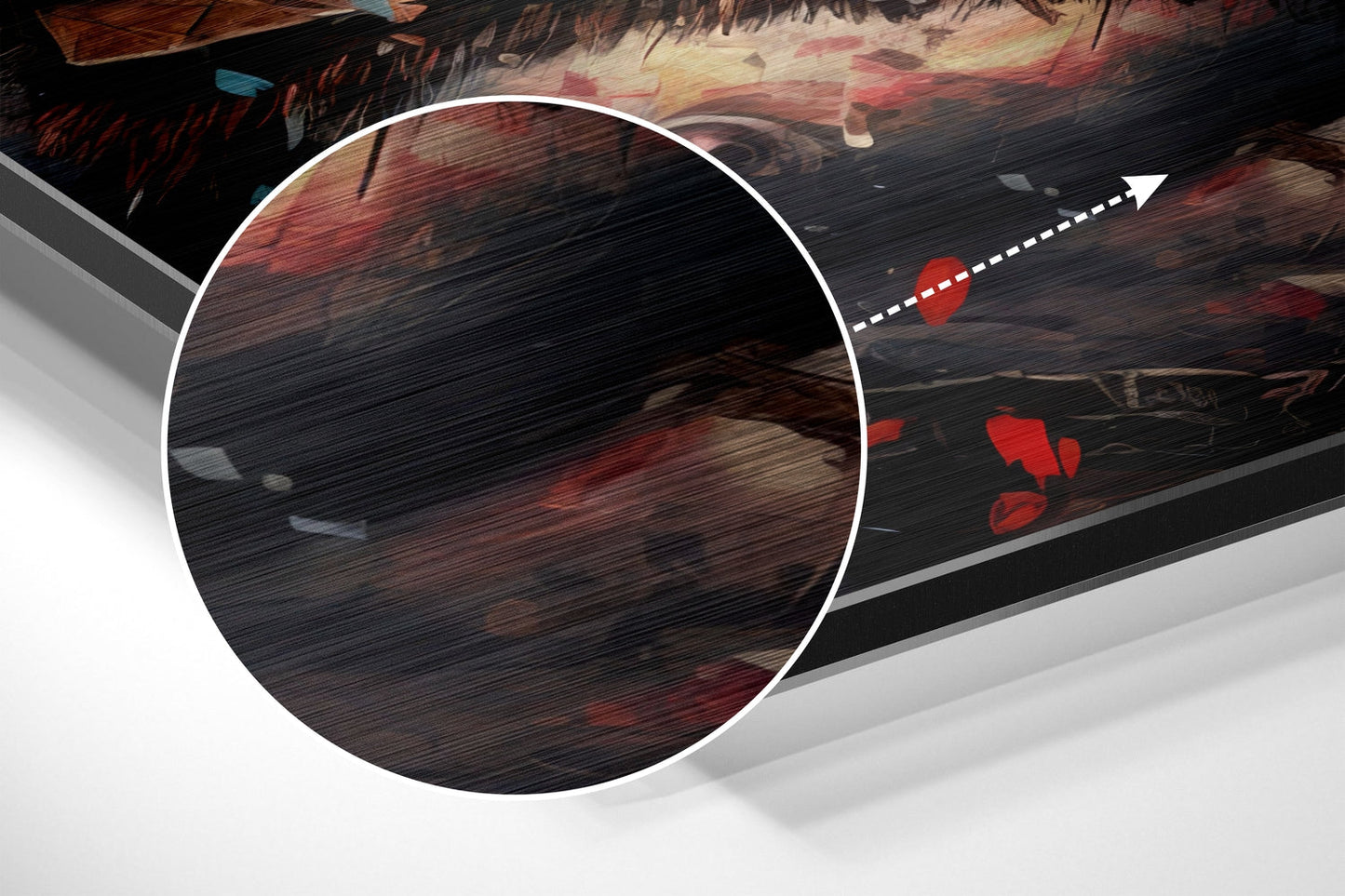 Kratos - God of War Brushed Aluminum Dibond Wall Art