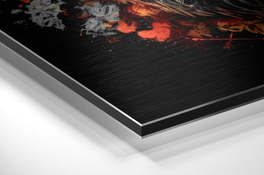Kratos - God of War Brushed Aluminum Dibond Wall Art