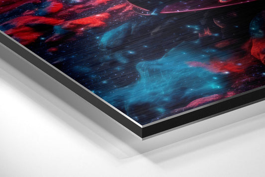 Luxury Car Brushed Aluminum Dibond Wall Art