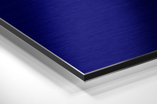 Keep It Simple Brushed Aluminum Dibond Wall Art