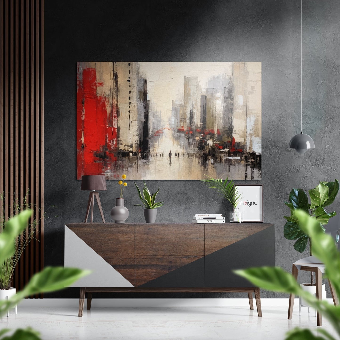 Silhouettes Brushed Aluminum Dibond Wall Art