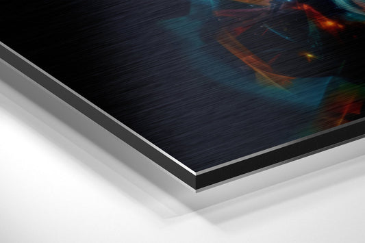 Face of Her Brushed Aluminum Dibond Wall Art