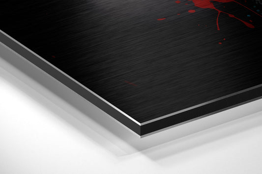 Bull Brushed Aluminum Dibond Wall Art