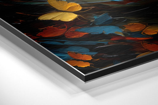 Woman Brushed Aluminum Dibond Wall Art