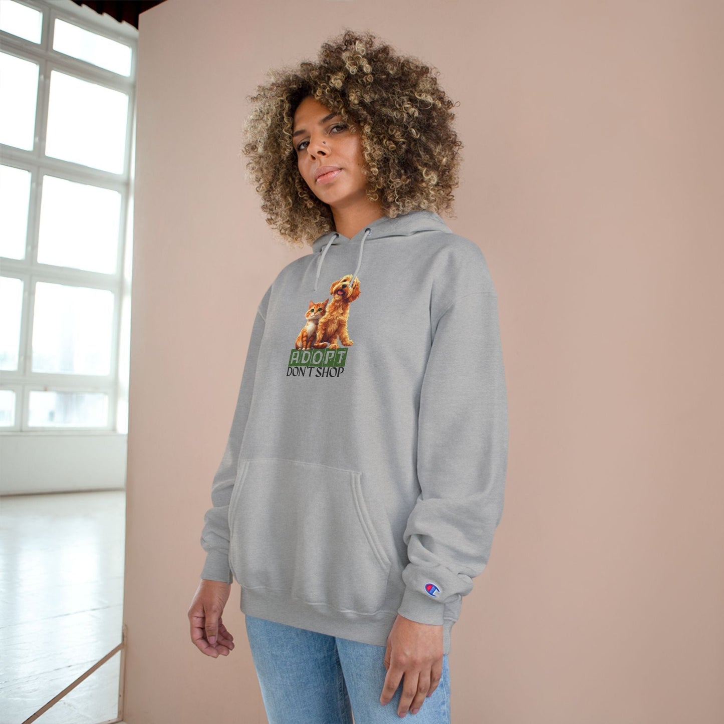 Adopt Don't Shop Pet Lover Hoodie