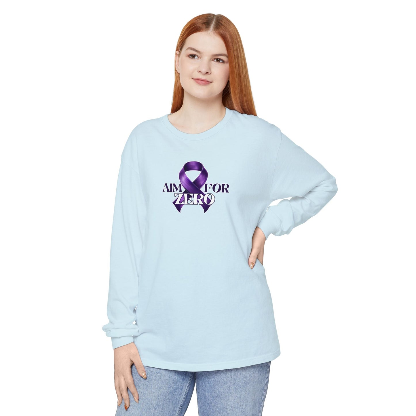 Aim for Zero Long-Sleeve Unisex T-Shirt