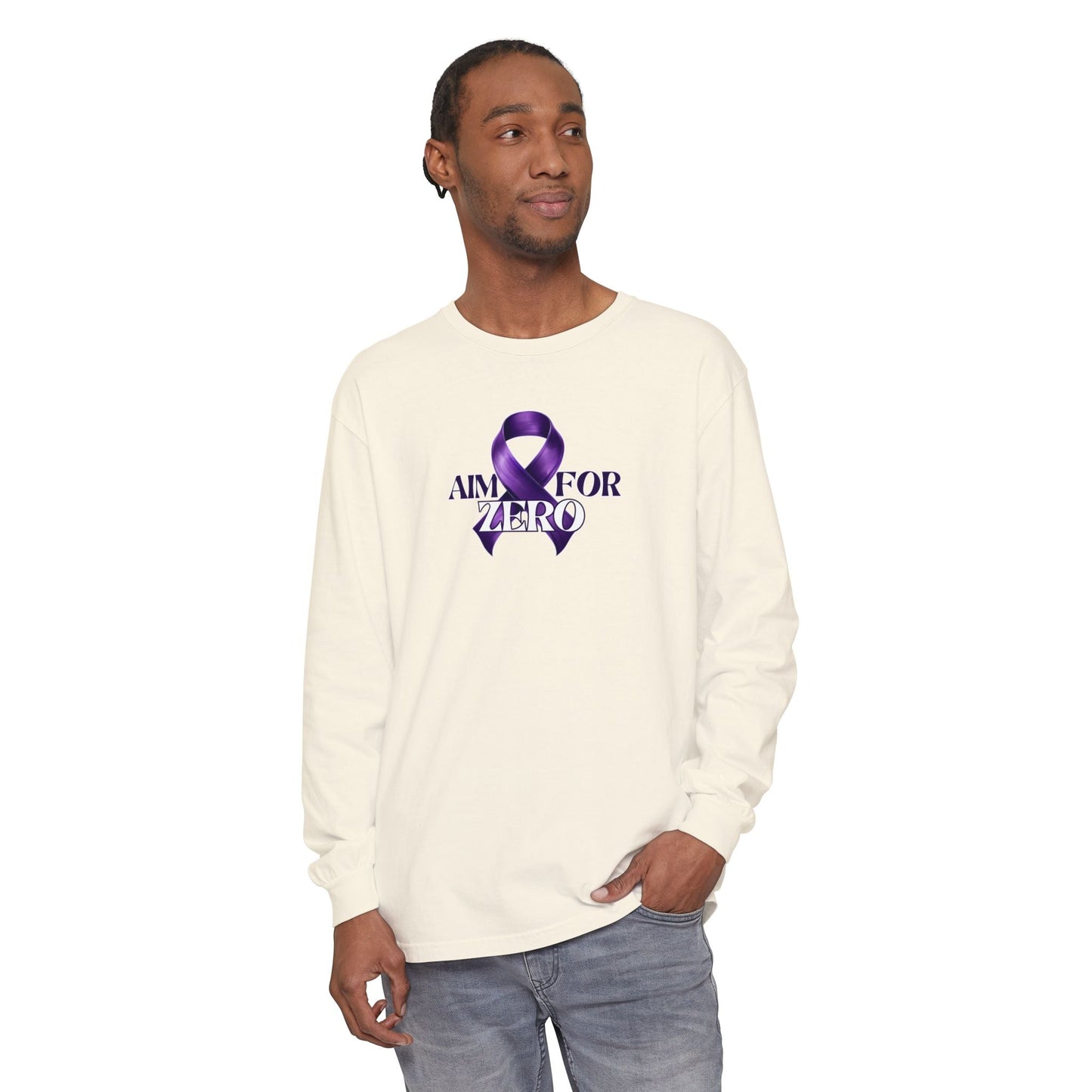 Aim for Zero Long-Sleeve Unisex T-Shirt