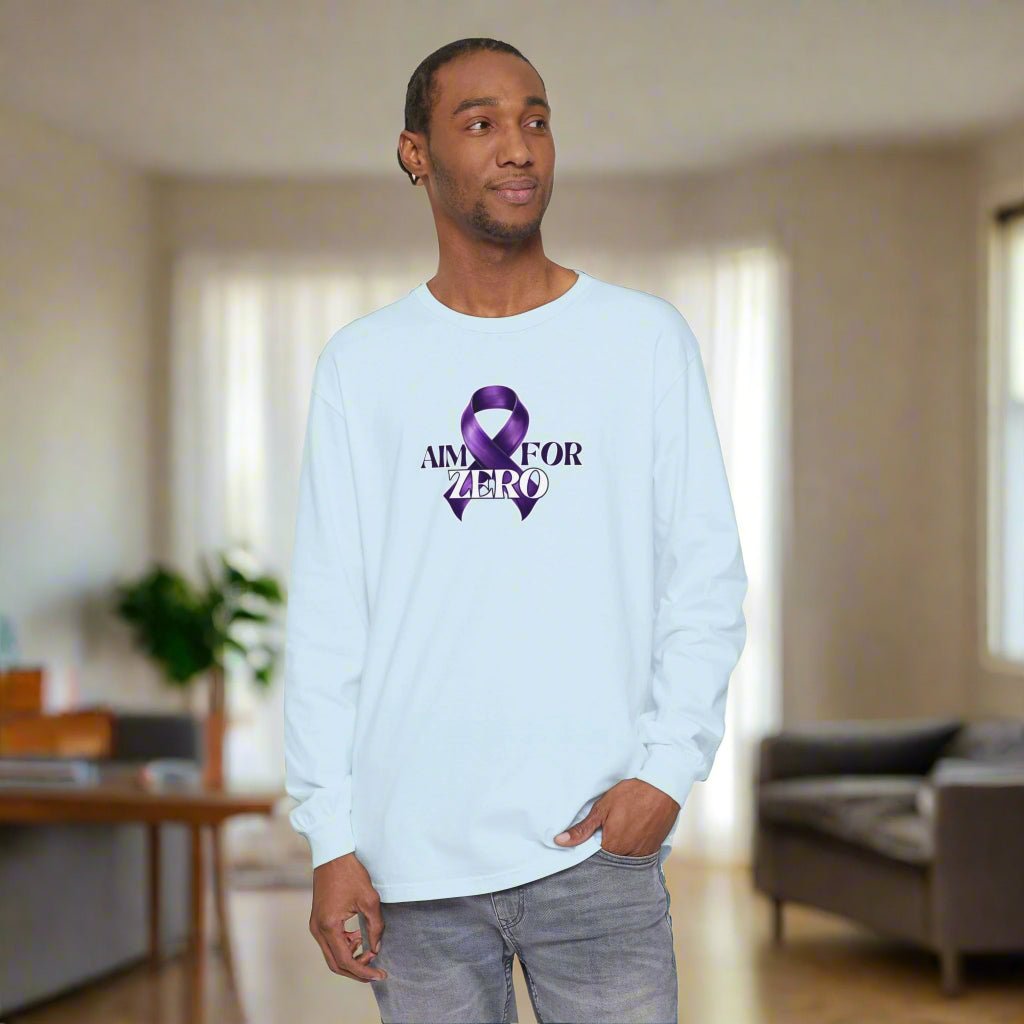 Aim for Zero Long-Sleeve Unisex T-Shirt