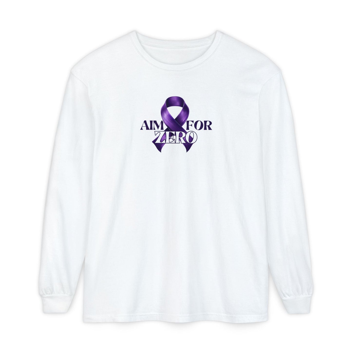 Aim for Zero Long-Sleeve Unisex T-Shirt